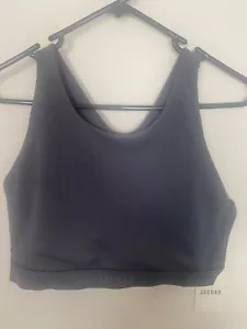 Jaggad High line High Neck Eco Crop Top Size XL Steel - Picture 1 of 5