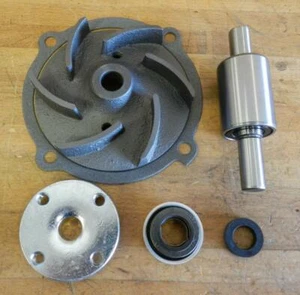 1960-69 GMC Truck 305 351 V6 // 1966-74 379 401 432 478 V6 new water pump kit - Picture 1 of 5