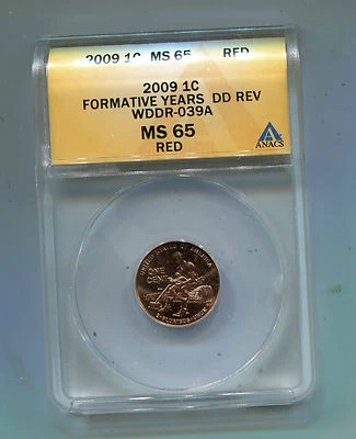 2009P Lincoln Cent Formative Years-WDDR-039A-ANAC'S-MS65 Attributed  - Image 1 of 2