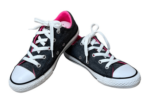 Converse 629241F All Stars Madison sneaker basse cuscino linguetta grigio junior 1