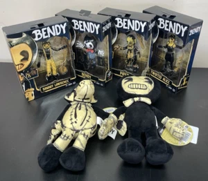 Bendy & The Ink Machine Figure Piper Sammy Bendy Twisted Alice Plush Boris Bendy - Picture 1 of 14