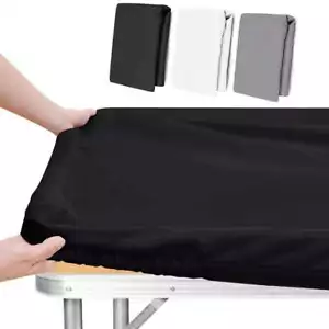 Picnic Table Cloth,Elastic Fitted Tablecloths for 6ft(30*72inch) Rectangle Table - Picture 1 of 15