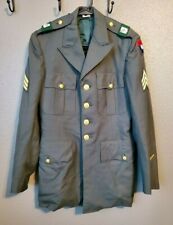 Us Army Coat, Mens, Wool Serge AG-44 Size 37L