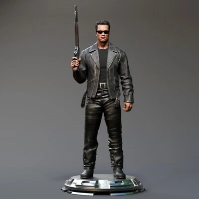 Terminator T-800 Figure 25cm/Pro Painted - Image 1 of 4