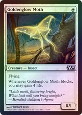 Goldenglow Moth - Foil new MTG M11 Magic 2B3