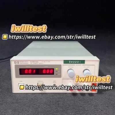 HP E3614A Linear DC power supply: 0-8V, 0-6A*IW - Image 1 of 4