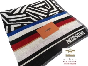 MISSONI telo spugna  jacquard  cm. 180 x 100 mare piscina bagno ecc. - Foto 1 di 11