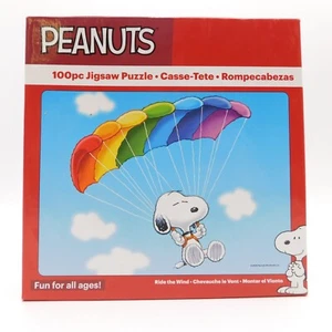 Peanuts Snoopy Ride The Wind Rainbow Kite Parasail 100 Stück NEU versiegelte Verpackung - Bild 1 von 6