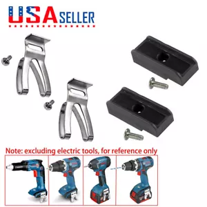 2 pairs of belt clips for Makita 18V battery tool impact driver hammer drill - Picture 1 of 4