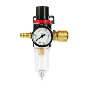 1/4 Druckregler Druckluft Druckminderer Druckregulierung Kompressor Druck Regler - Bild 1 von 8