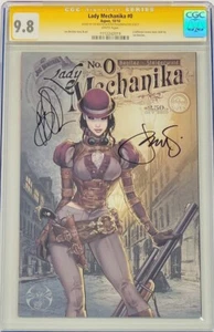 Aspen Lady Mechanika #0 Benítez Cubierta B Firmada Benítez & Steigerwald CGC 9.8 SS - Imagen 1 de 1