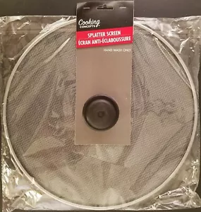 KITCHEN SPLATTER SCREEN 11 Inch with Center Knob Stainless Steel Wire Mesh - Picture 1 of 2