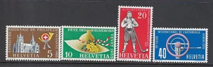 SWTZERLAND"1955 NAL. PHILATELIC EXPO ISSUE" SC#351-54 MINT CV$$+ (GB113)* - Picture 1 of 1