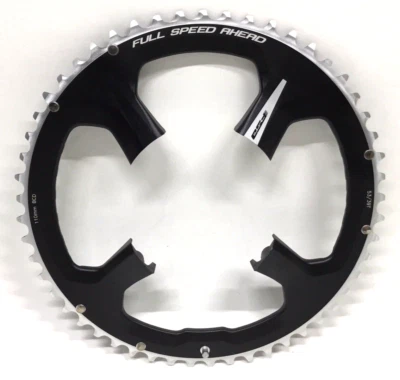 FSA K-Force Light ABS Outer Chainring 53T 110 BCD 4-Bolt 11 Speed Gray WA421 - Image 1 of 4