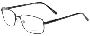 Calabria Enhance 4182 rechteckige Lesebrille +7,00 Satin Schwarz Herren - Bild 1 von 5