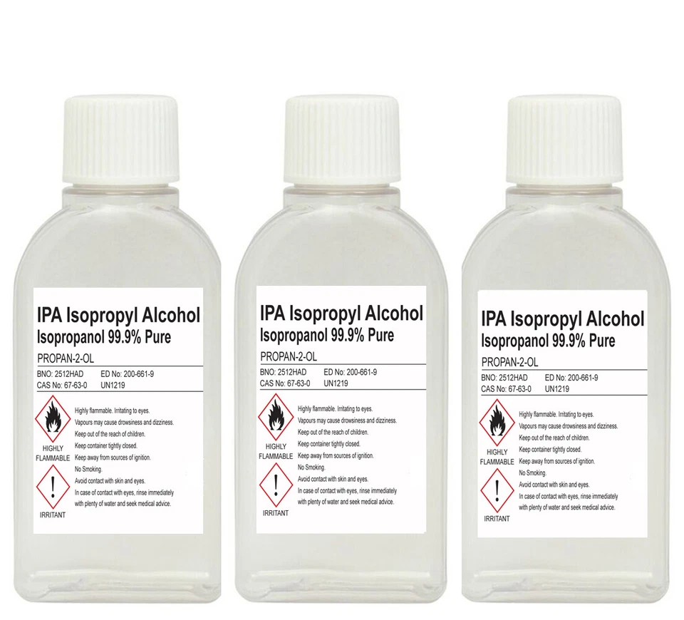 LUCEMILL Isopropyl Alcohol IPA Rubbing Isopropanol Liquid - 70%, 91% & 99.9% - 24Hr P&P