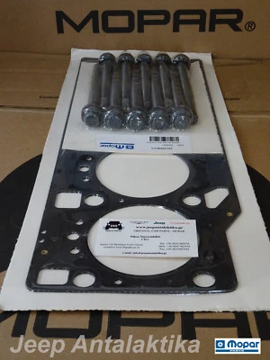 Head Gasket 1.30mm W/BOLTS Jeep Wrangler 2.8CRD 07-18 68142848AA New OEM Mopar - Image 1 of 4