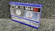TDK MA-R60 Metal Position Type IV Metal Alloy Cassette Tape 60 mins From JPN