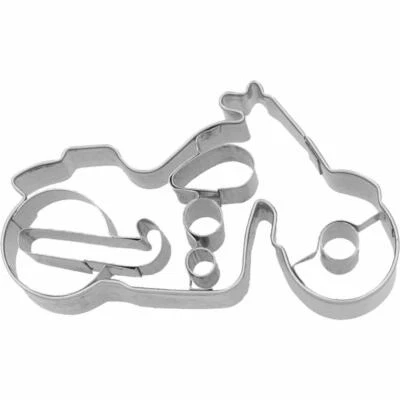 Birkmann Ausstechform Motorrad Ausstecher Plätzchenform Plätzchen Edelstahl 8 cm - Bild 1 von 3