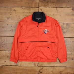 Vintage Cutter & Buck Windbreaker Jacket M Sports Orange - Picture 1 of 8