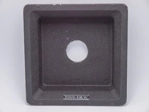 Toyo-View Camera Lens Board 6"x6" 159mm Square 40mm Recessed 34.6mm Hole Copal 0 - Picture 1 of 4