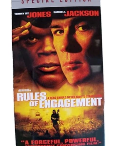 VHS Rules of Engagement (2000) Pre-owned Tommy Lee Jones Samuel L. Jackson - Imagen 1 de 5