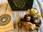 Vintage Boyds Bears Nativity  1995: BALWIN......as a Child [Jesus] small cradle