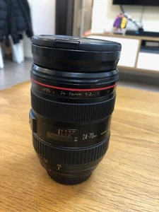 Used Canon EF 24-70mm f/2.8 L USM Lens Works great autofocus zoom Japan Made - Picture 1 of 8