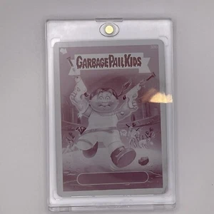 Garbage Pail Kids Lara Crackers Magenta Printing Plate 1 Of 1 - Picture 1 of 2