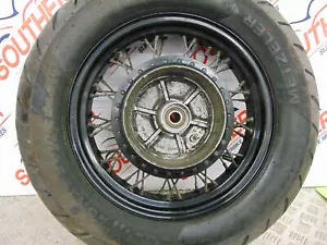 2013 HONDA VT 750 SHADOW COMPLETE REAR WHEEL WITH GOOD TYRE - Picture 1 of 8