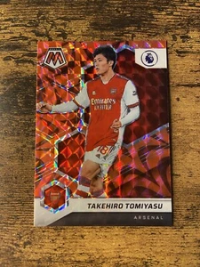 2021-22 Panini Mosaik Premier League rot reaktives Preis Takehiro Tomiyasu #70 - Bild 1 von 2