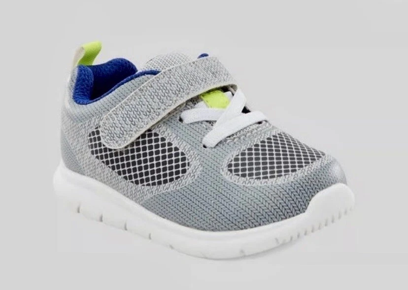 Carter's Just One You Baby Boys' Trainee Sneakers Grey - SIZE 3 - Image 1 of 4