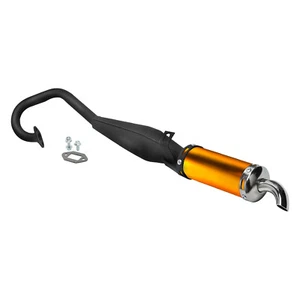2-Stroke 49cc 50cc Gas Engine Muffler Exhaust Pipe Noise Reduction Dirt Bike ATV - Bild 1 von 10