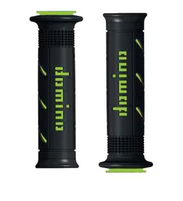 Kawasaki Ninja 300 Domino XM2 Super Soft Grips Handlebar Grips Black + Green - Image 1 of 2