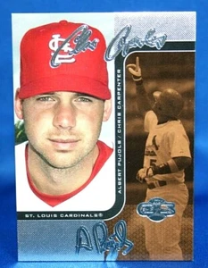 2006 Topps Co Signers Silver & Bronze /125 Chris Carpenter Albert Pujols - Picture 1 of 3