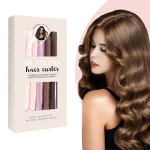 Heatless Curling Rod - Heatless Hair Curler for Overnight Curls, Soft Hair Curle - Picture 1 of 12