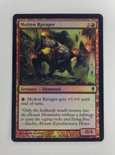 MTG Molten Ravager Zendikar Foil Common Near Mint