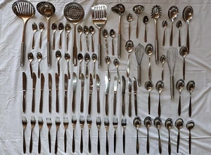 Set posate 76 pezzi acciaio inox posate da tavola WMF WM TCM Cromargan INOX 18/10 76 pezzi - Foto 1 di 14