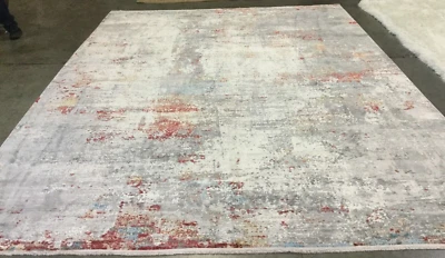 Alfombra de hilo suelto GRIS CLARO / BEIGE 9' X 12', precio reducido 1172658575 ECL233F-9 Foto 1 de 4