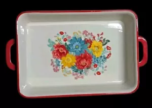 Pioneer Woman ~ FANCY FLOURISH ~ 4.2 Quart ~ Ceramic Baker ~ 9" x 13" - Picture 1 of 7