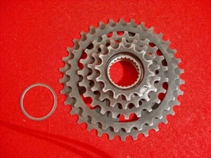 Rare Maillard Freewheel 5 Speed 14- 34 Teeth English Threads France Used - Picture 1 of 6