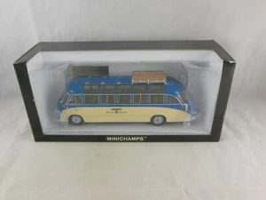Minichamps rari 439 030082 1953 Setra S8 in blu e avorio ""Viaggi a croce"" 1:43 - Foto 1 di 6