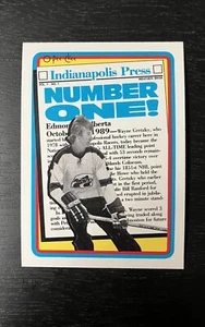1990-91 OPC Wayne Gretzky #1 Hockey Card - Imagen 1 de 2