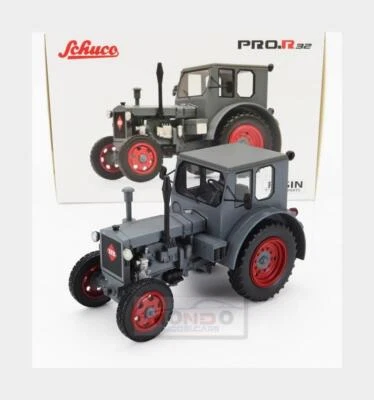 1:32 SCHUCO Ifa Rs 01 Pioner Tractor 1950 Green Grey 450930300 Model - Image 1 of 2