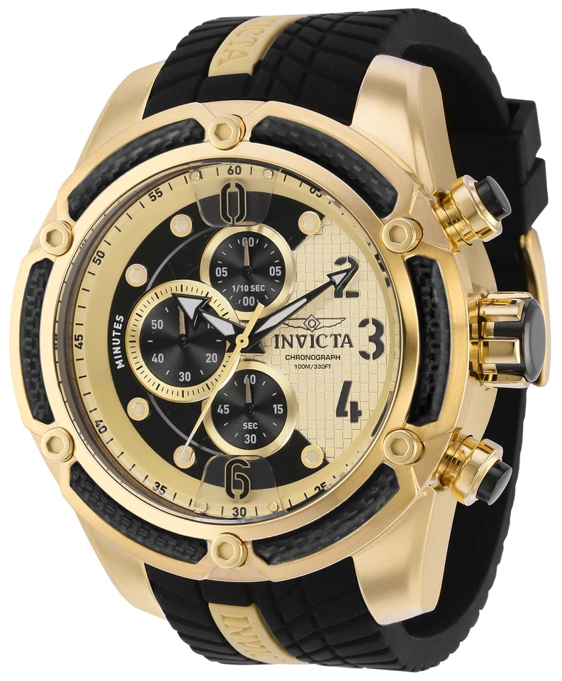 Invicta Men's S1 Rally 52.5mm Quartz Chronograph Watch IN-36432 - Image 1 of 1