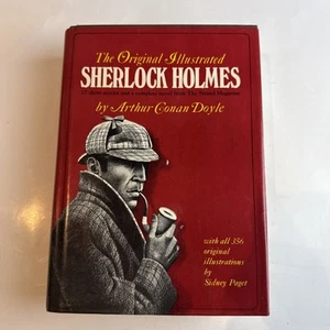 The Original Illustrated Sherlock Holmes by Arthur Conan Doyle 1983 Large HC - Imagen 1 de 8