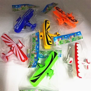 Mini Vintage Plastic Plane Model Aircraft Glider Biplane Airplane Model Kid-*- - Picture 1 of 12