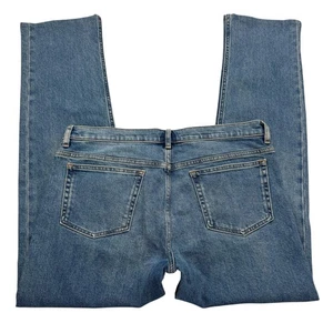 A.P.C. Jeans Mens 33 x 31 Blue Indigo Delave Petit Standard Hemmed Button Fly - Picture 1 of 11