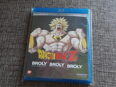 DRAGON BALL Z: BROLY 1 2 3 SUPER SAIYAN BIO-BROLY Blu-Ray USA Anime Dragonball - Bild 1 von 2