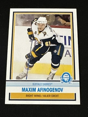 2009-10 O Pee Chee Retro Parallel 267 Maxim Afinogenov Buffalo Sabres - Image 1 of 2